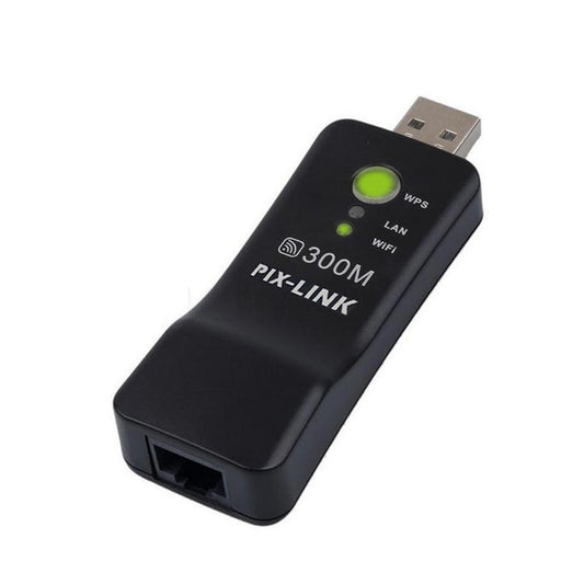 JMT-655562 300M USB WiFi Extender Signal Amplifier and Repeater for Smart TV with WPS Button