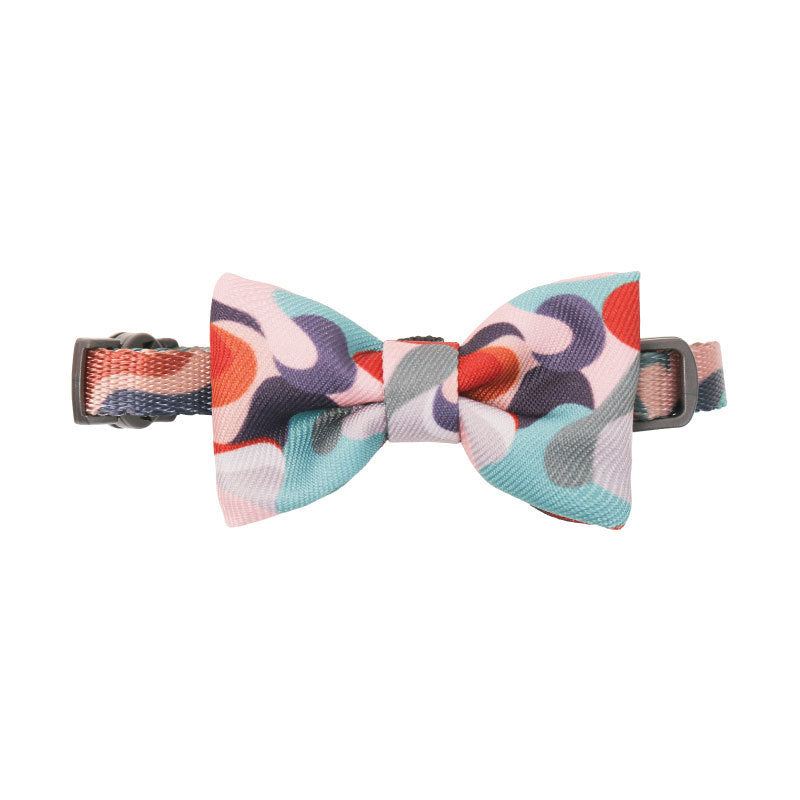 JMT-656266 Bow Tie Cat Collar in Cotton – Casual Style with Various Patterns and Colors