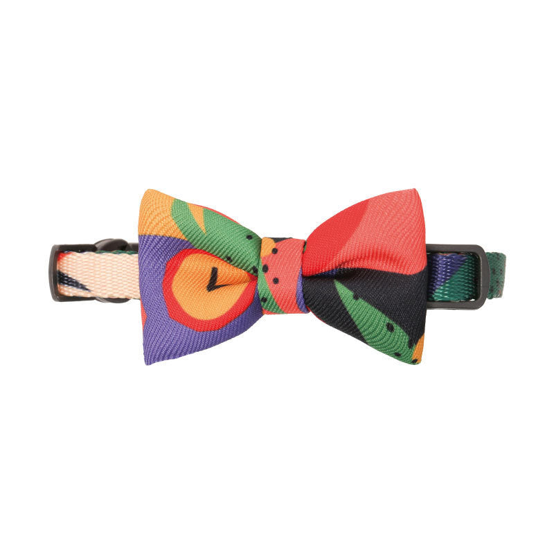 JMT-656266 Bow Tie Cat Collar in Cotton – Casual Style with Various Patterns and Colors