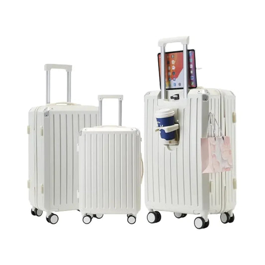 JMT-656330 Recyclable Travel Suitcase Set with Handle and Paper Tray for Convenient Packing