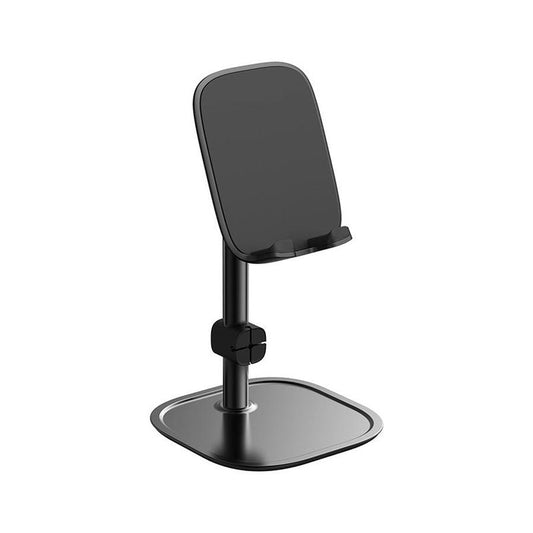 JMT-656458 Adjustable Aluminum Alloy Desk Tablet Stand with Silicone Grip for Phones and Tablets