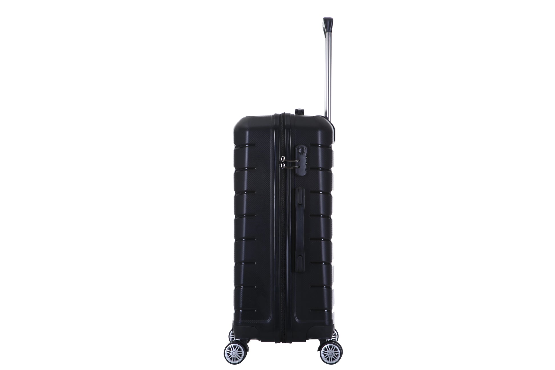 JMT-656650 Lightweight 3-Piece Hardside Luggage Set with Spinner Wheels for Effortless Travel