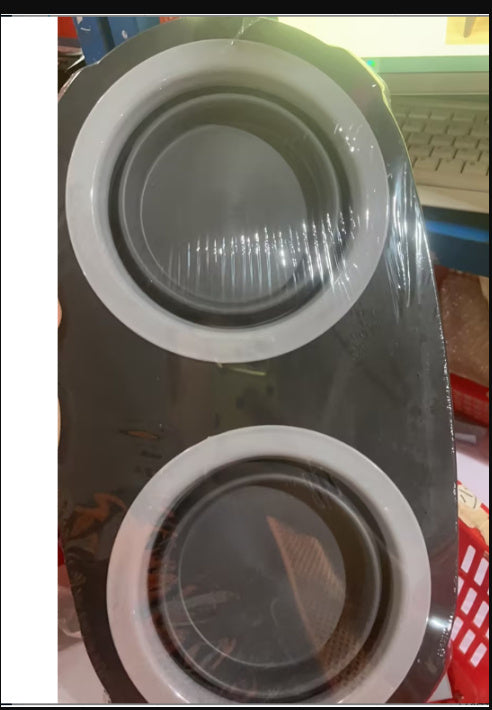 JMT-656778 Folding Double Pet Bowl with PP and TPR Material for Convenient Feeding