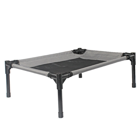 JMT-656906 Outdoor Portable Dog Bed with Removable Oxford Cloth Cover and Steel Frame for Camping and Home Use