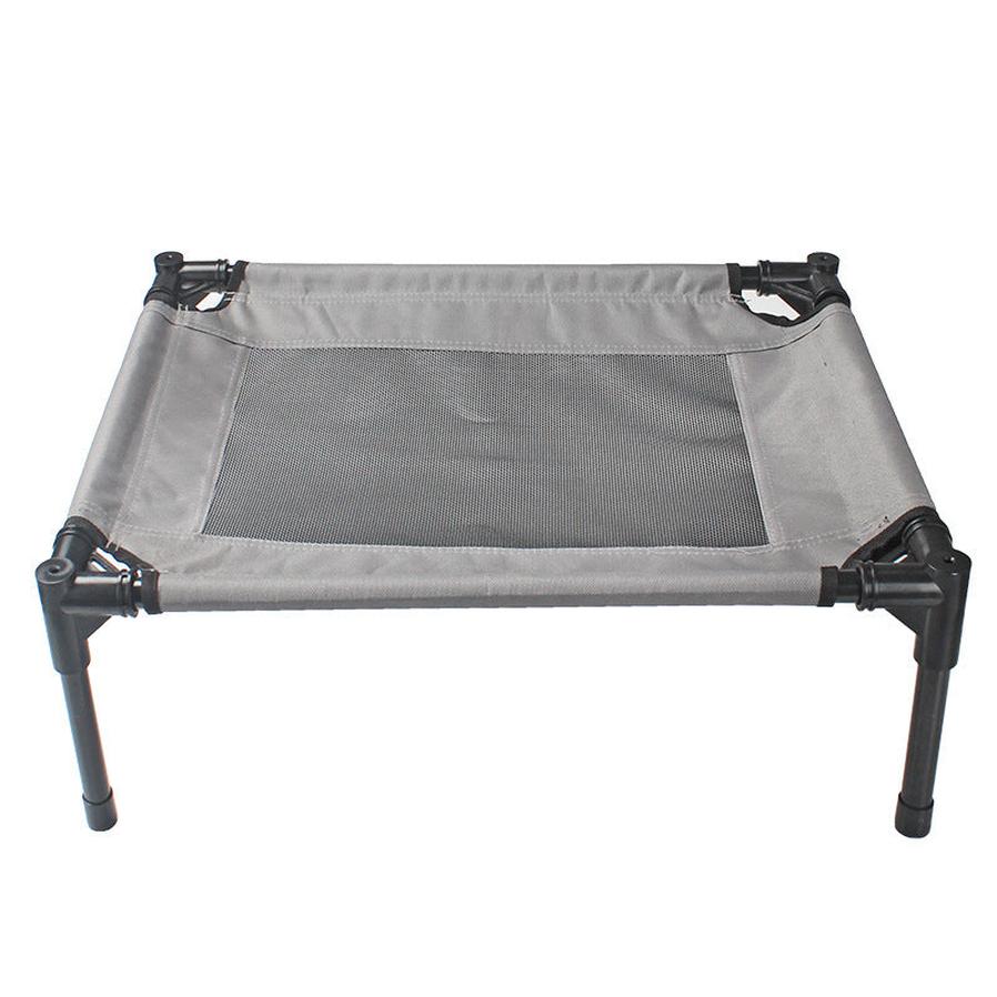 JMT-656906 Outdoor Portable Dog Bed with Removable Oxford Cloth Cover and Steel Frame for Camping and Home Use