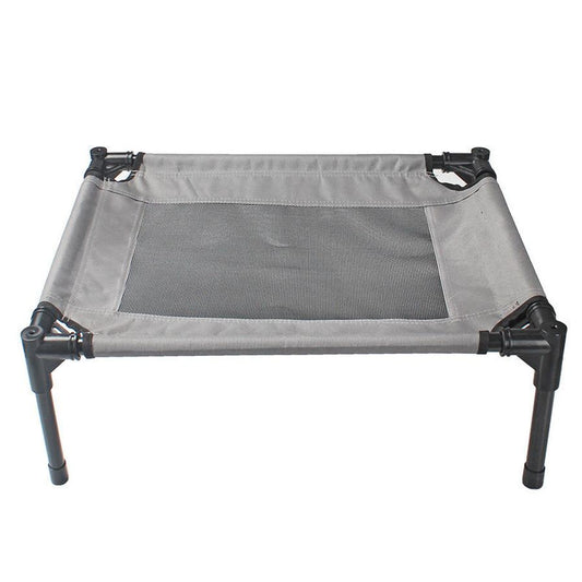 JMT-656906 Outdoor Portable Dog Bed with Removable Oxford Cloth Cover and Steel Frame for Camping and Home Use