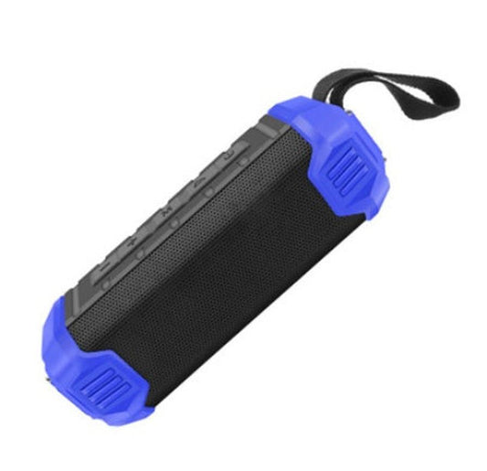 JMT-657098 Portable Waterproof Bluetooth Speaker with Power Bank and FM Radio, 5000mAh Battery, 10m Range, AUX Input