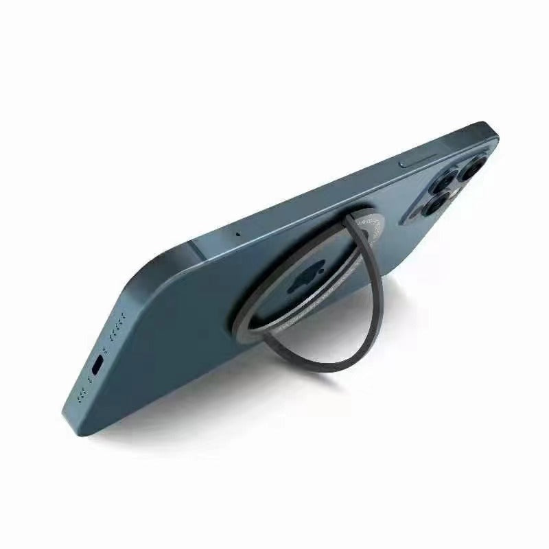JMT-657610 Magnetic Suction Ring Holder for Mobile Phones with Wireless Charging Support