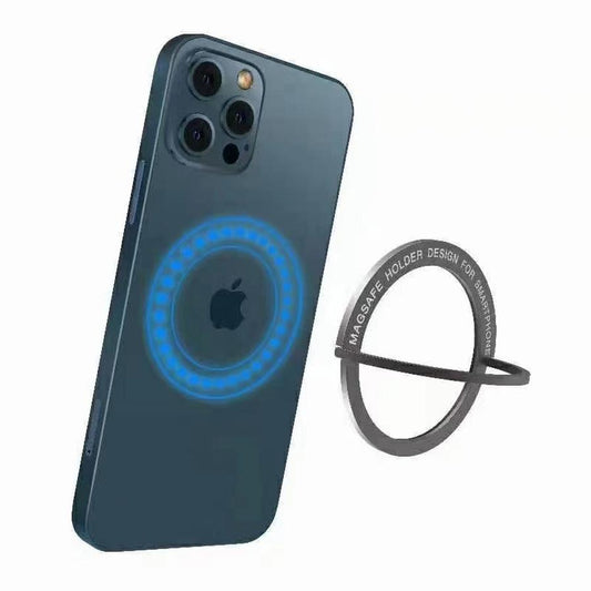 JMT-657610 Magnetic Suction Ring Holder for Mobile Phones with Wireless Charging Support