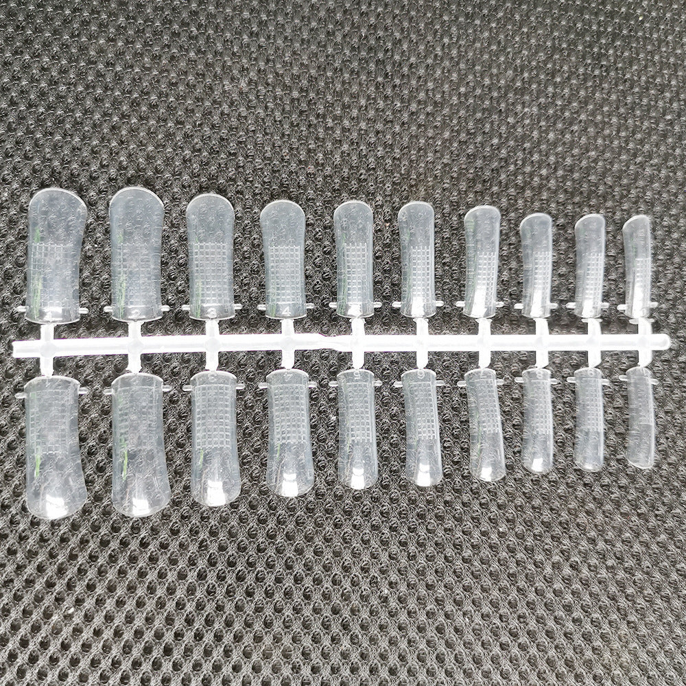 JMT-658058 Light Therapy Crystal Nail Mould Sheets - 20 Pieces Plastic Nail Extensions