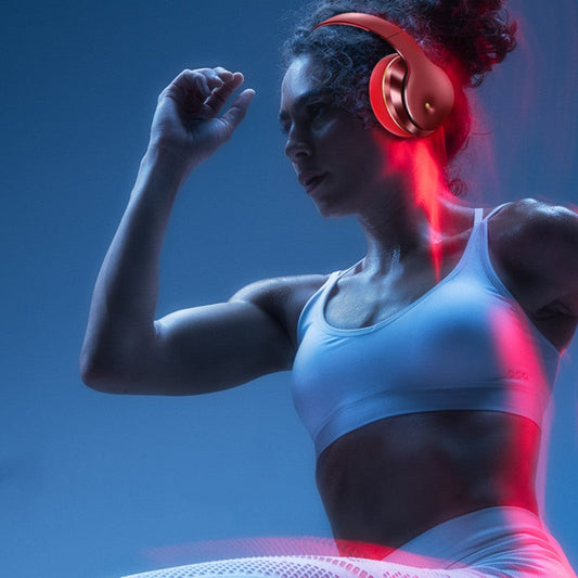 JMT-658250 Bluetooth Headset with Active Noise Cancellation and Stereo Sound, 40mm Speakers, Multi-Point Connectivity, Up to 10M Range