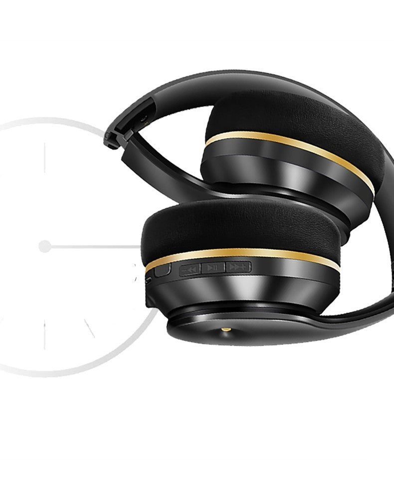 JMT-658250 Bluetooth Headset with Active Noise Cancellation and Stereo Sound, 40mm Speakers, Multi-Point Connectivity, Up to 10M Range