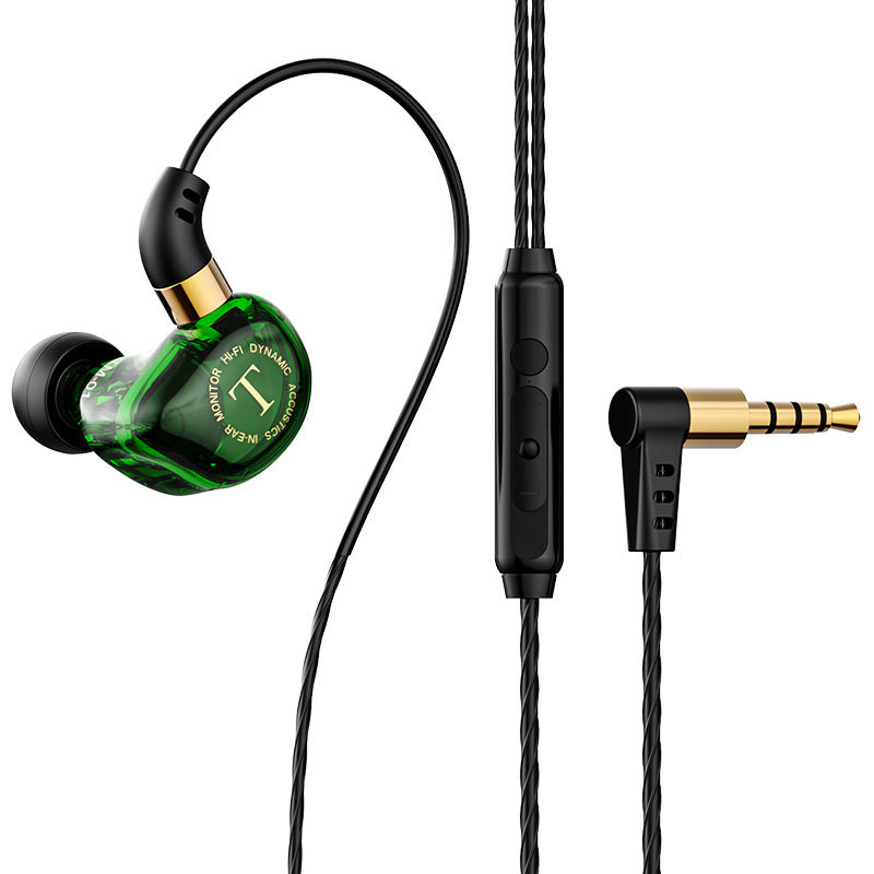 JMT-658570 Wired In-Ear Headphones with Heavy Bass and Microphone, 3.5mm Jack, Multiple Colors Available