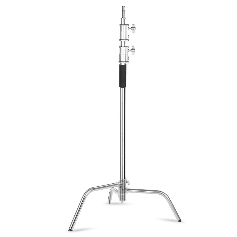 JMT-658762 Stainless Steel C-Frame Photography Light Stand Tripod for Film and Television