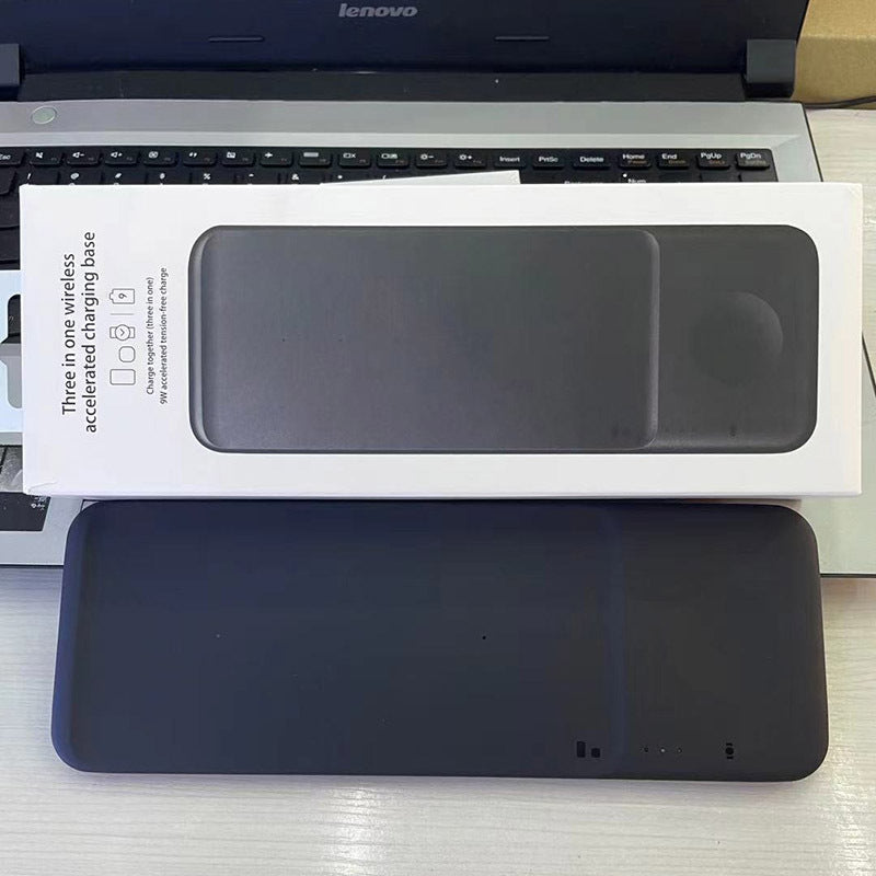 JMT-659594 Dual Wireless Charger for Headset and Watch – Foldable & Detachable Design for Easy Use