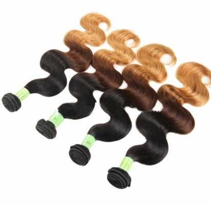 JMT-659594 Xuchang Body Wave T1B27 Ombre Hair Bundle - 1 Bundle