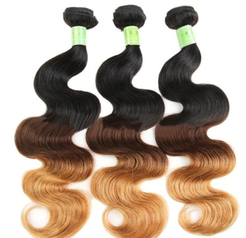 JMT-659594 Xuchang Body Wave T1B27 Ombre Hair Bundle - 1 Bundle