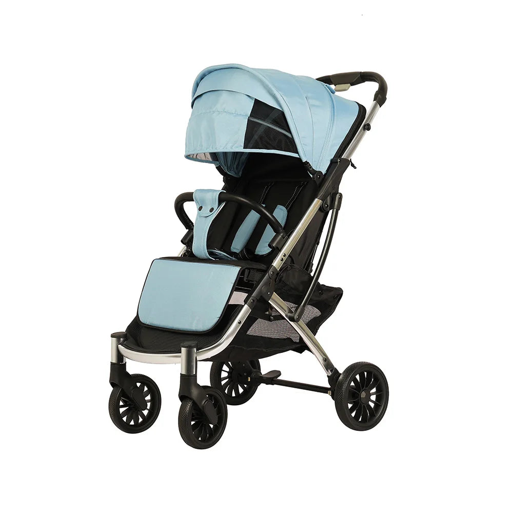 JMT-660234 Lightweight Foldable Baby Stroller with 20KG Capacity and Flax-Aluminium Frame for Toddlers