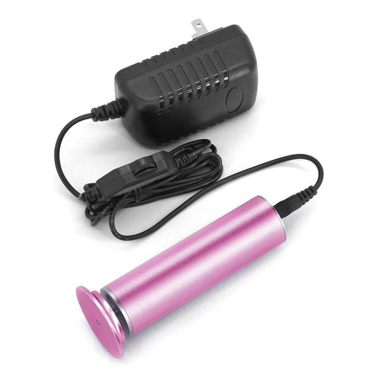 JMT-660298 Exfoliating Electric Foot Grinder for Smooth, Beautiful Feet - Purple