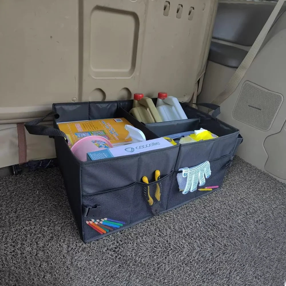 JMT-660682 Foldable Car Trunk Organizer for SUVs and Sedans – Durable Vehicle Storage Solution for Accessories and Essentials