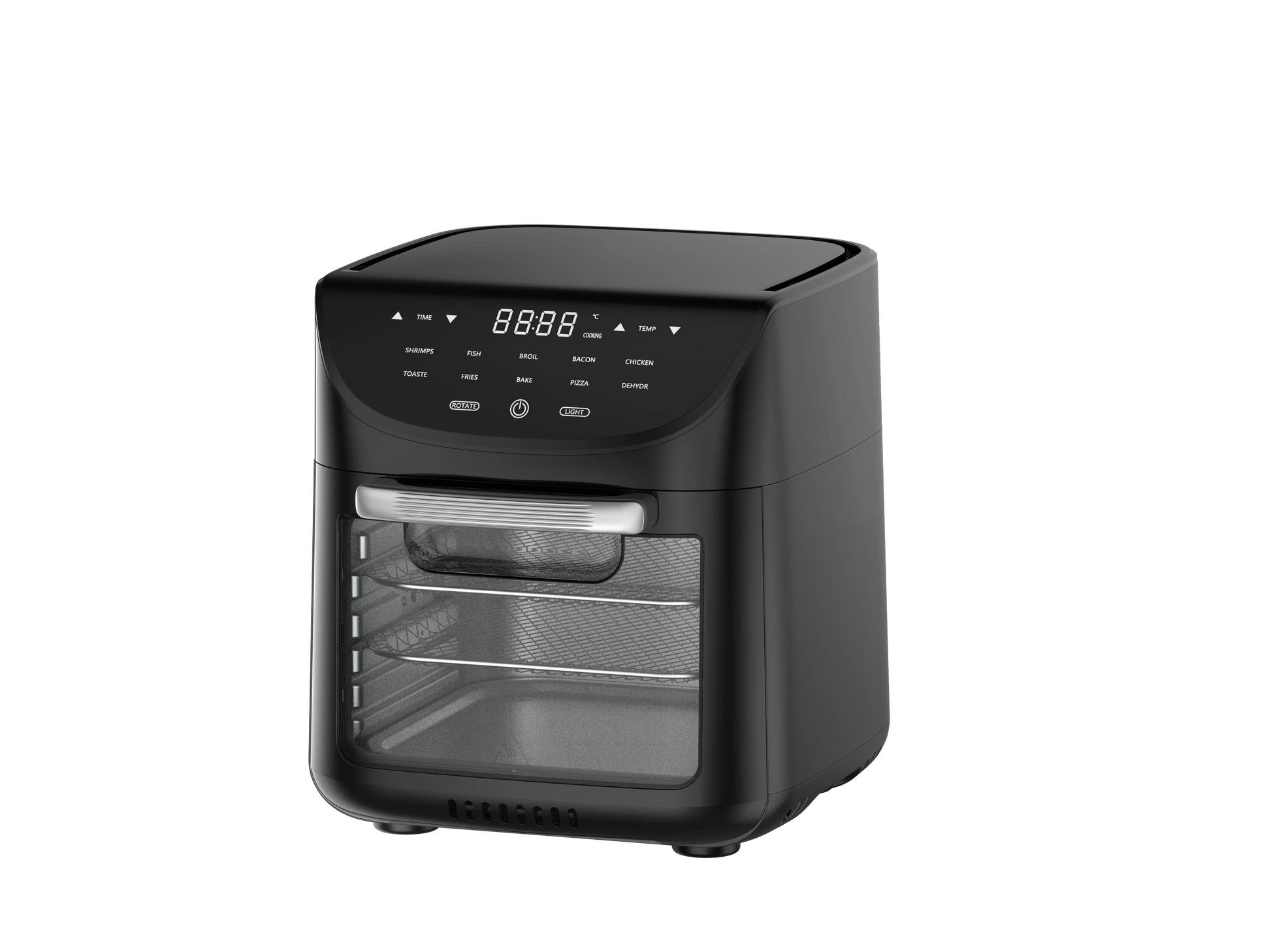 JMT-660810 9L Digital Air Fryer Oven with One-Touch Control for Oil-Free Cooking of French Fries and More
