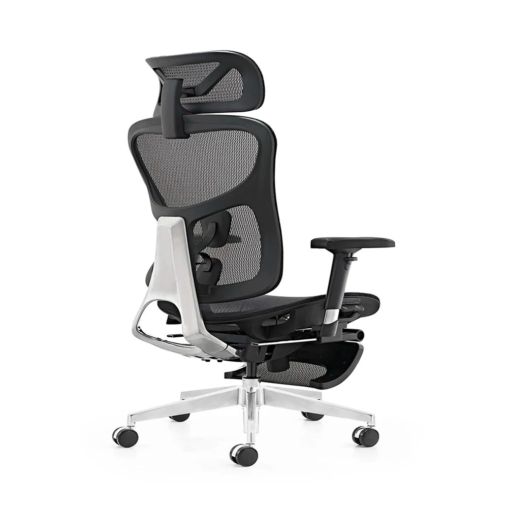 JMT-660810 Ergonomic High Back Mesh Office Chair with Adjustable Headrest for Executive and Study Use