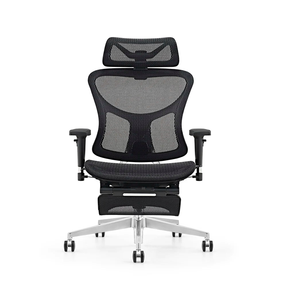 JMT-660810 Ergonomic High Back Mesh Office Chair with Adjustable Headrest for Executive and Study Use