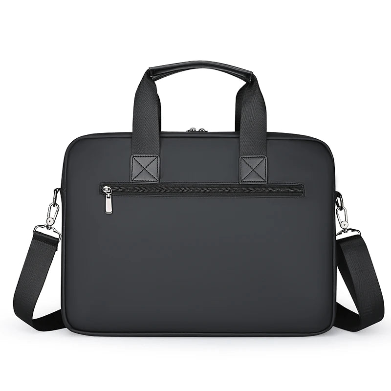 JMT-660874 Elegant Waterproof PU Leather Laptop Briefcase for Business & Travel - Multi-Function Design