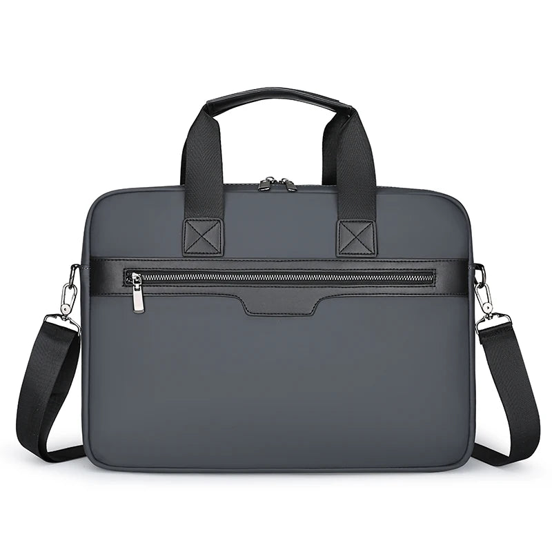 JMT-660874 Elegant Waterproof PU Leather Laptop Briefcase for Business & Travel - Multi-Function Design