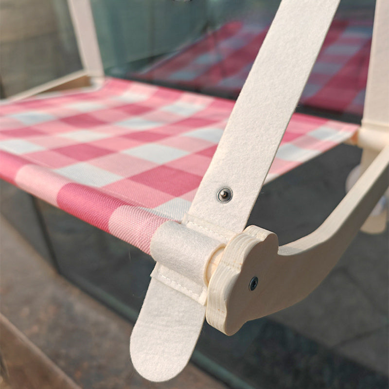 JMT-661066 Durable Wooden Cat Window Hammock with Stable Suction Cups for Comfort and Relaxation