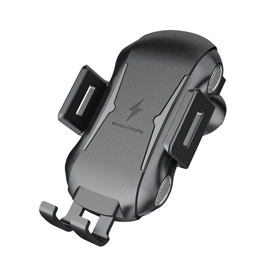 JMT-661066 Smart Induction Car Phone Holder with Wireless Charging - Compatible with 4 to 6.5-Inch Devices