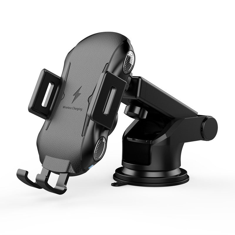 JMT-661066 Smart Induction Car Phone Holder with Wireless Charging - Compatible with 4 to 6.5-Inch Devices