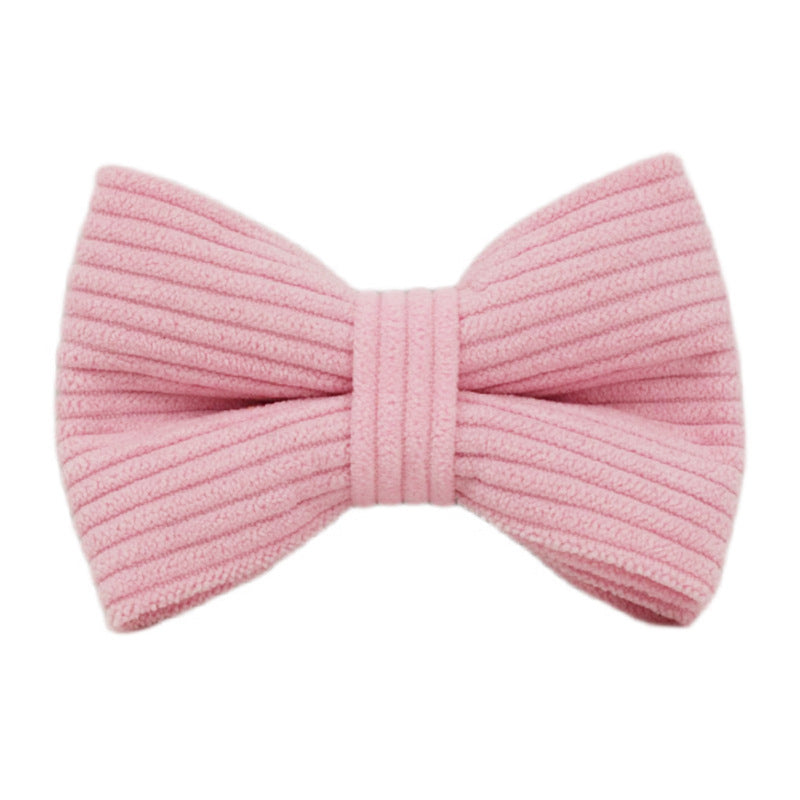 JMT-661386 Velvet Fabric Dog Collar Set with Adjustable Harness, Leash, Bow Knot, Flower, and Poop Bag