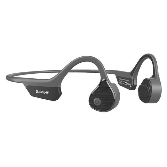 JMT-661386 Wireless Bone Conduction Bluetooth Headset with Battery Display and Voice Control - Stereo Sound