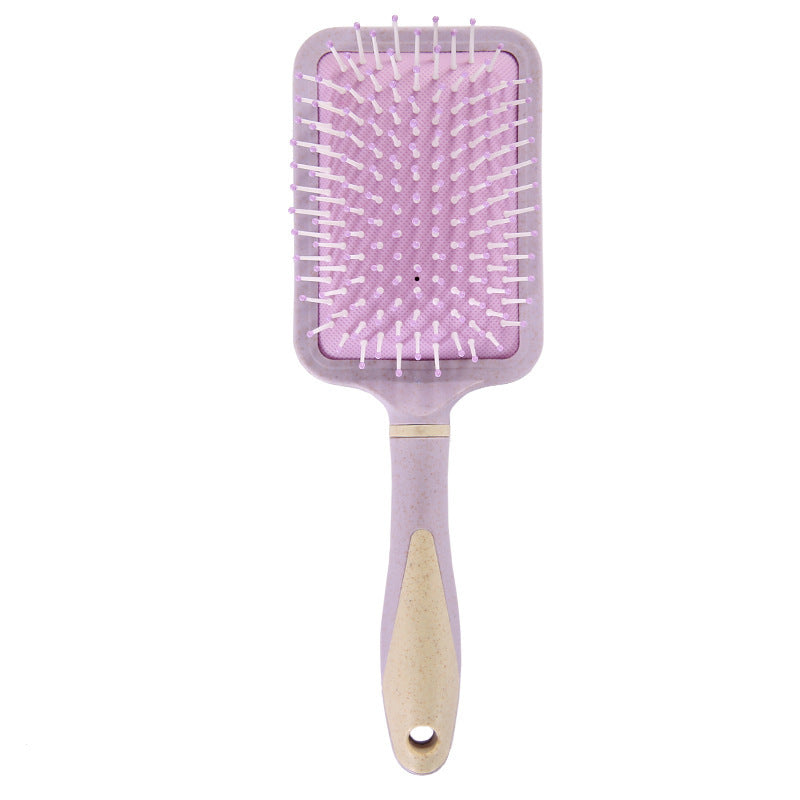 JMT-661514 Multicolor Airbag Comb for Hair Massage in Pink, Yellow, Blue, and Purple