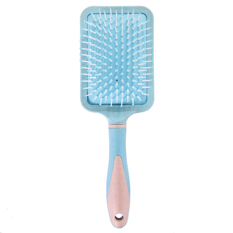 JMT-661514 Multicolor Airbag Comb for Hair Massage in Pink, Yellow, Blue, and Purple