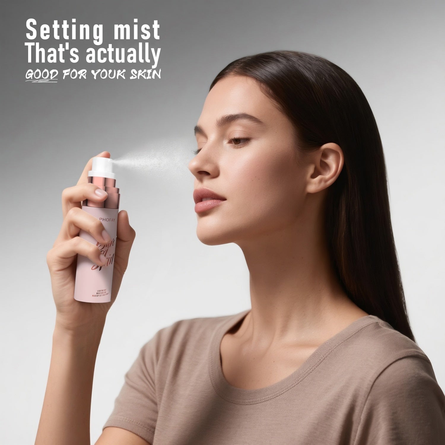 JMT-661642 Moisturizing Makeup Setting Spray for Long-Lasting Hydration and Fixing