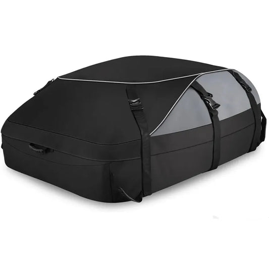 JMT-661834 Waterproof 20 Cubic Feet Cargo Carrier Roof Bag with Adjustable Tie-Down Straps