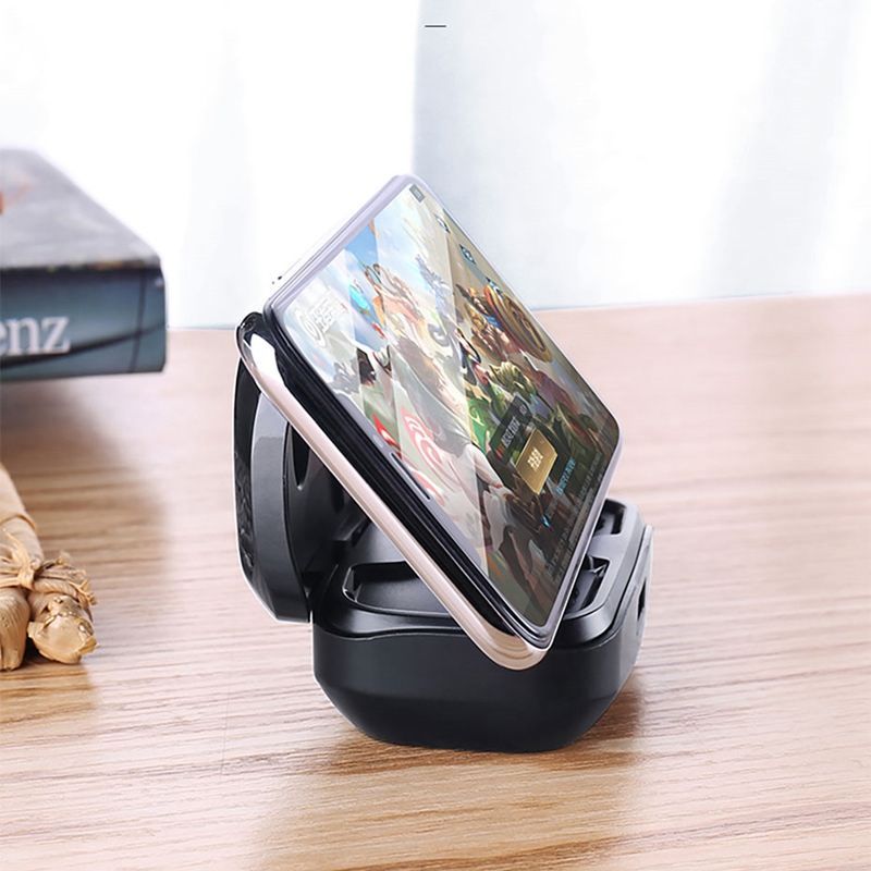 JMT-662346 Wireless Bluetooth 5.0 Headset with Charging Case and Noise Cancellation