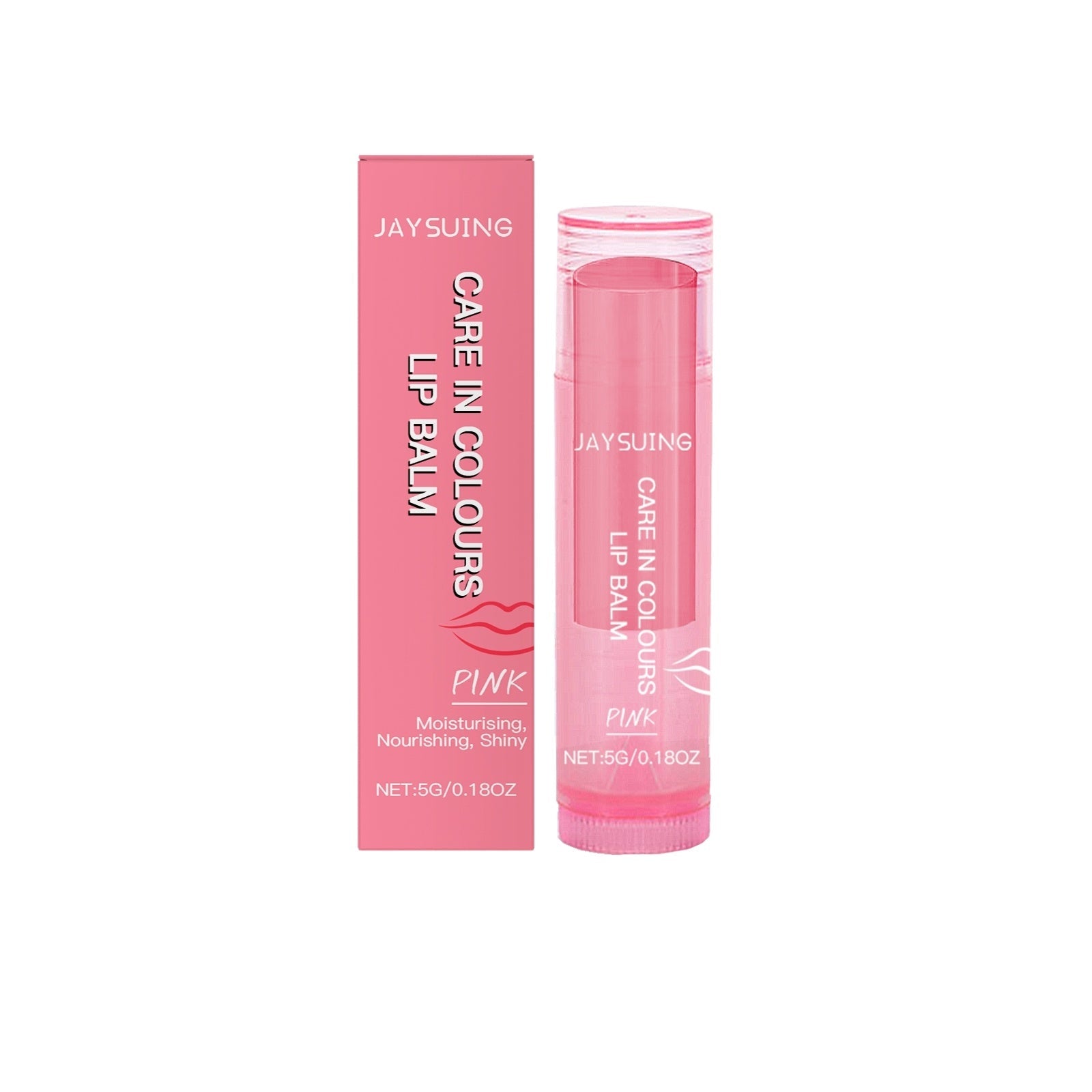 JMT-662474 Nourishing Lip Balm with Glycerin, Shea Butter, and Vitamin E - 1.7x1.7x6.7cm