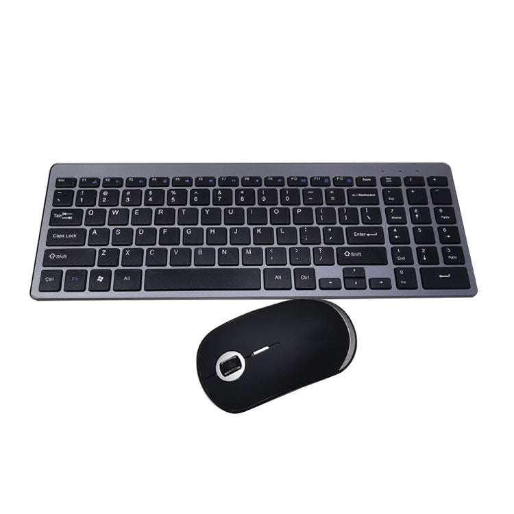 JMT-662538 Wireless USB Keyboard with Silent Keys and Multimedia Functions - Ergonomic Design and Waterproof Feature