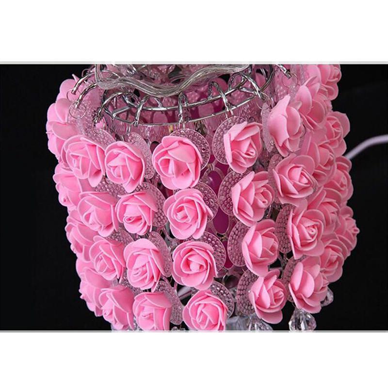 JMT-662986 Rose Aromatherapy Lamp – Elegant Home Decor & Relaxing Night Light with Essential Oil Diffuser Function