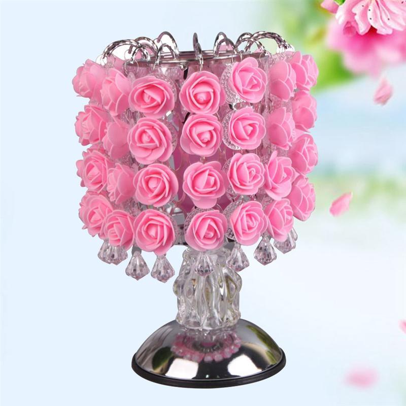 JMT-662986 Rose Aromatherapy Lamp – Elegant Home Decor & Relaxing Night Light with Essential Oil Diffuser Function