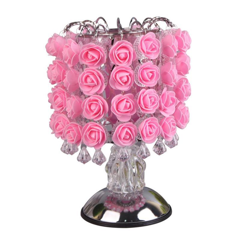 JMT-662986 Rose Aromatherapy Lamp – Elegant Home Decor & Relaxing Night Light with Essential Oil Diffuser Function