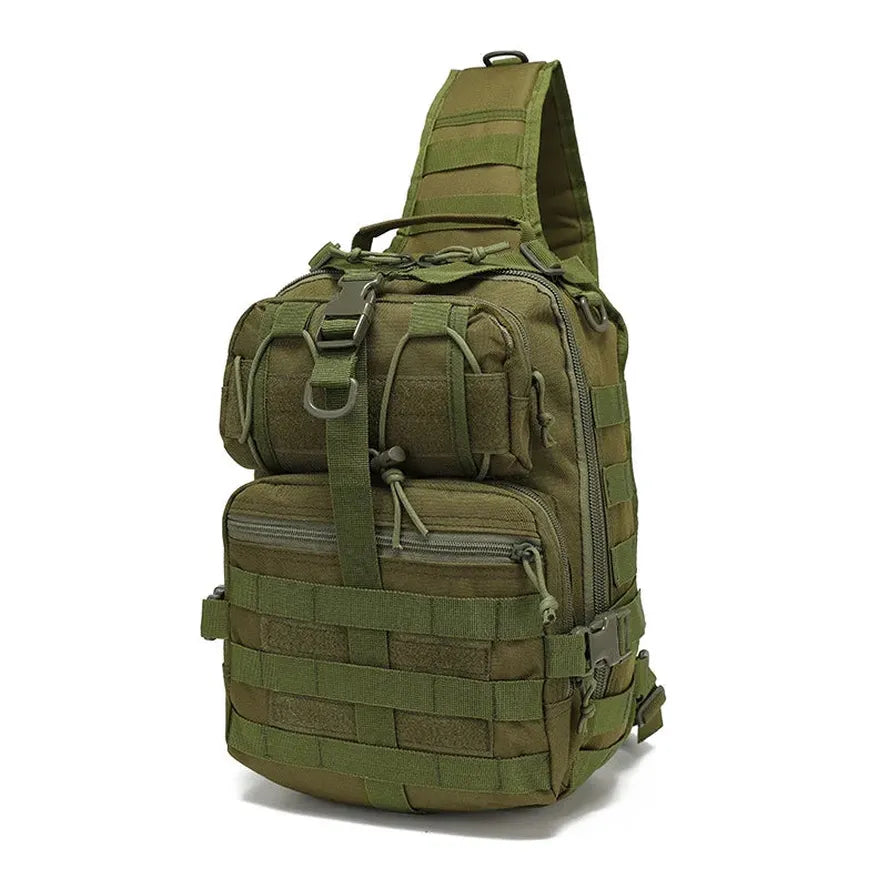 JMT-663242 Waterproof Oxford Cloth Camouflage Cross Body Chest Bag with Large Capacity