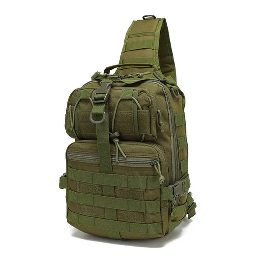 JMT-663242 Waterproof Oxford Cloth Camouflage Cross Body Chest Bag with Large Capacity