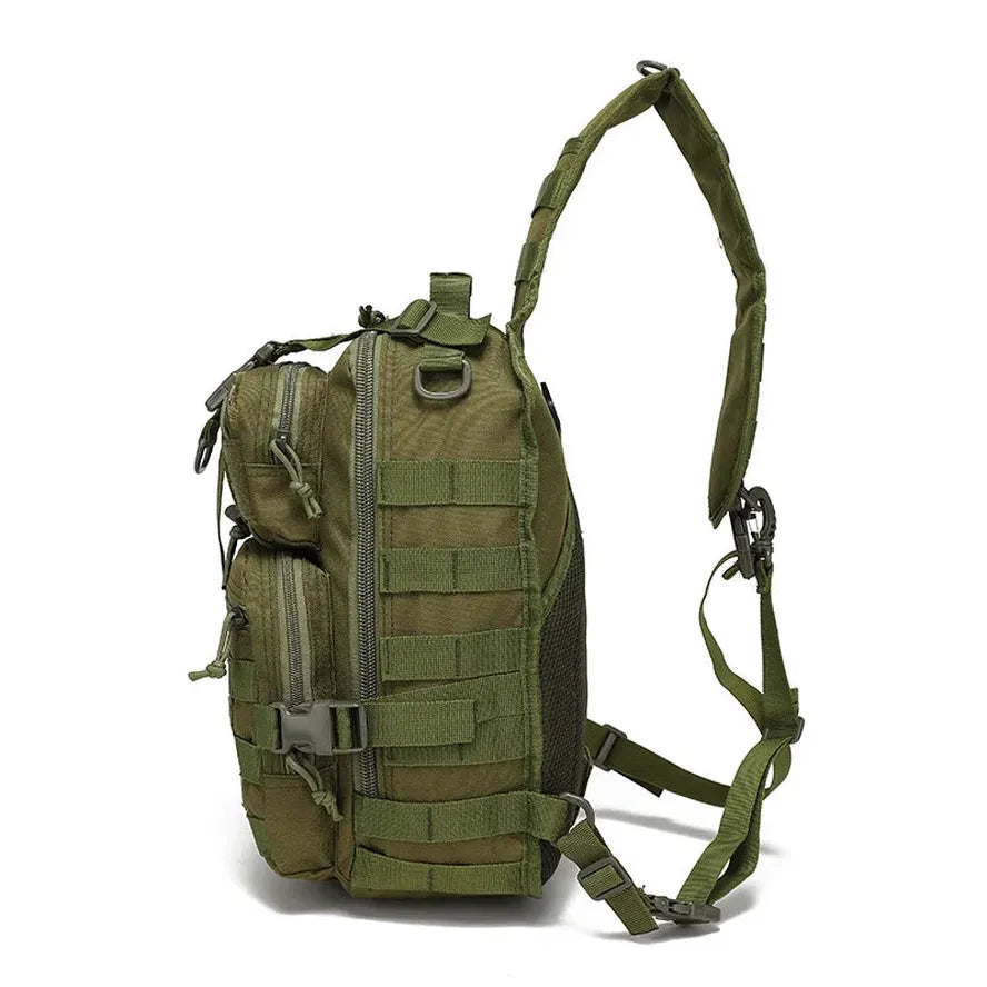 JMT-663242 Waterproof Oxford Cloth Camouflage Cross Body Chest Bag with Large Capacity