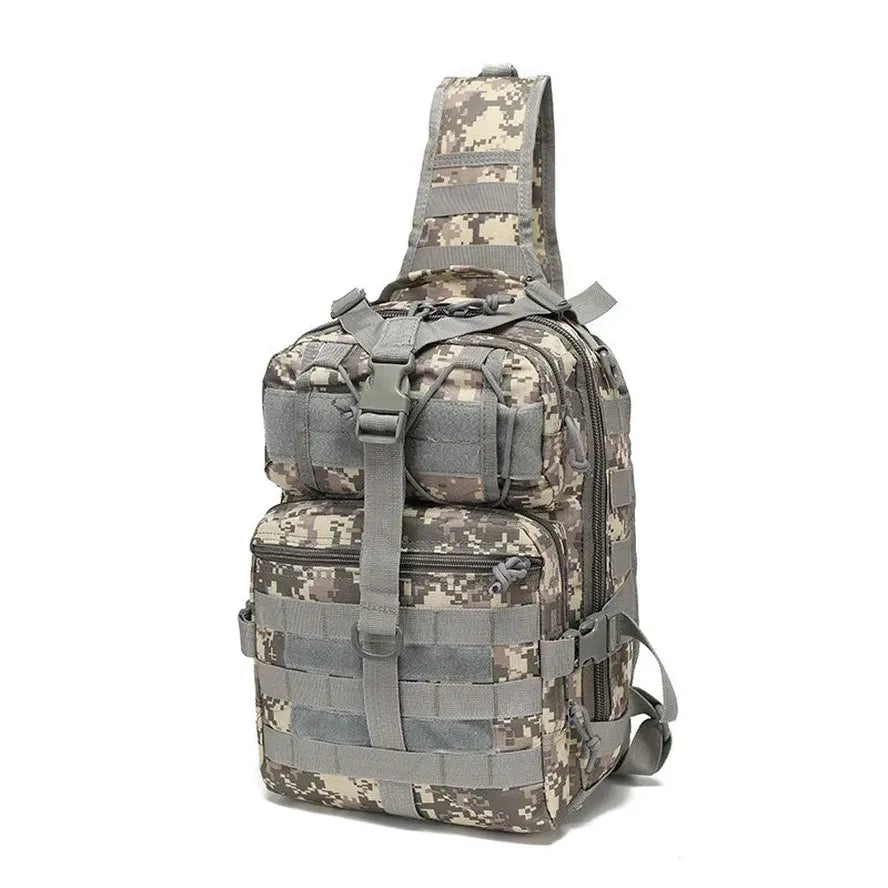 JMT-663242 Waterproof Oxford Cloth Camouflage Cross Body Chest Bag with Large Capacity