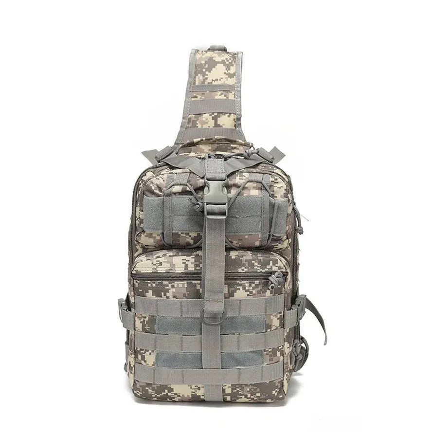 JMT-663242 Waterproof Oxford Cloth Camouflage Cross Body Chest Bag with Large Capacity