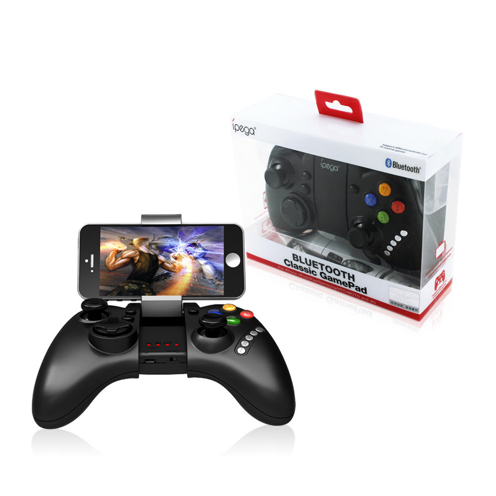 JMT-663370 Bluetooth Mobile Game Controller Compatible with iPhone, Samsung, Xiaomi, and Android Devices, Model PG-9021, ABS Material